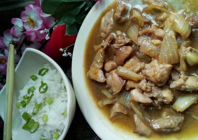 gambar untuk resep makanan Chicken Yakiniku #pr_asianfood