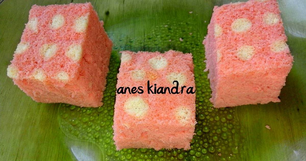 Resep Bolu kukus polkadot (ekonomis) Resep Bolu kukus polkadot (ekonomis)