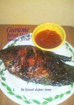 Gurame Bakar Madu Sambal Jeruk