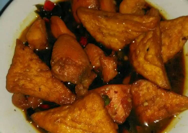 Ayam Tahu Kecap Balado