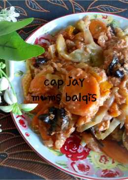 Cap jay irit ala Moms balqis