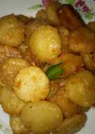 Empal singkong pedas