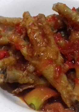 Ceker Bumbu Balado