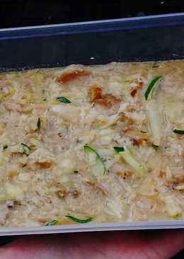 Ayam Zucchini Saus Putih