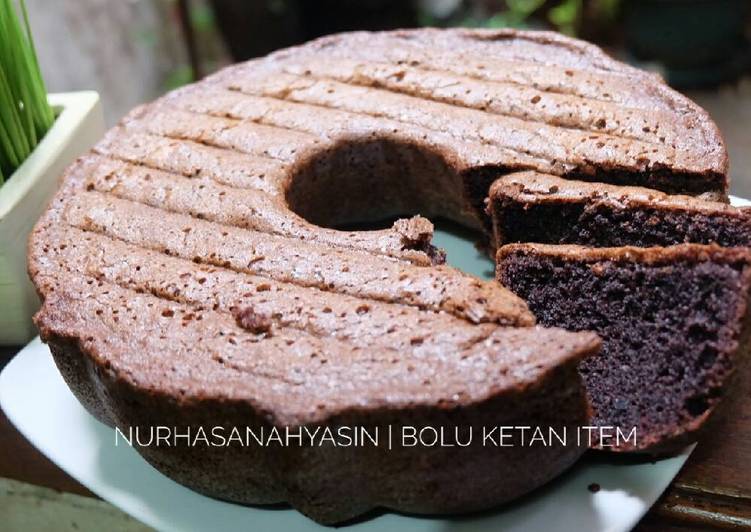 resep makanan Bolu Ketan Item Krenyes2