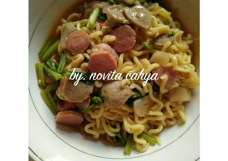 Resep Mie burung dara kuah sederhana Kiriman dari novita cahya