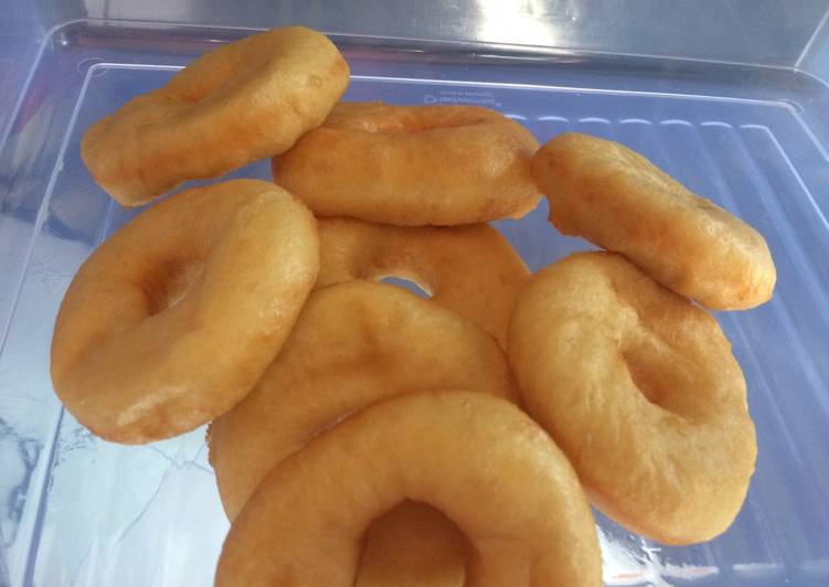 gambar untuk cara membuat Donat empuk tanpa telur & kentang