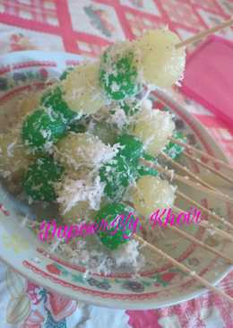 Onde onde singkong tusuk