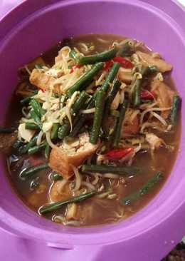 Tumis Kacang Panjang Toge Tahu
