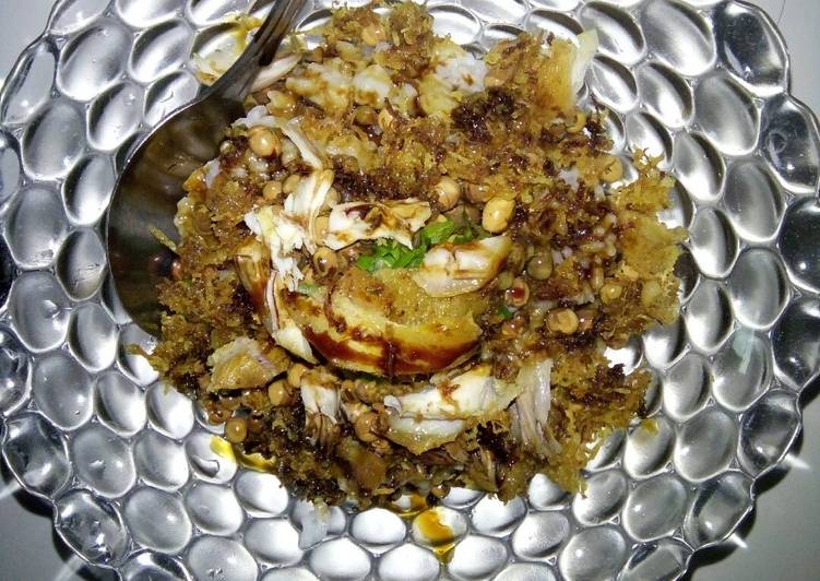 gambar untuk resep Bubur ayam srundeng