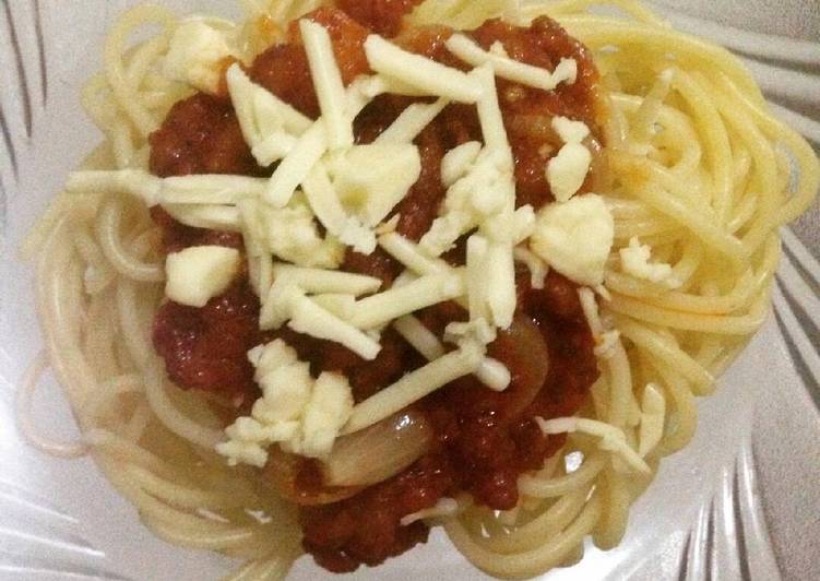Resep Spaghetti Bolognese Karya Amanda Zelfia