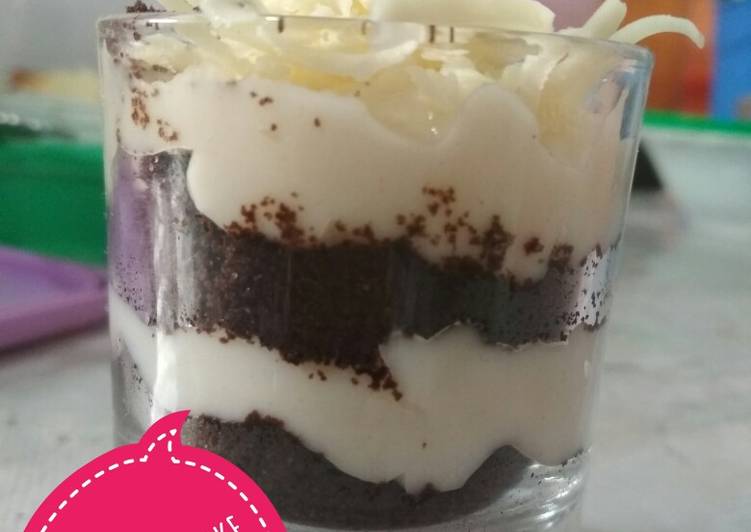 cara membuat Oreo cheese cake