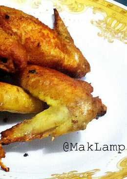 Ayam goreng bumbu kuning (ungkep)