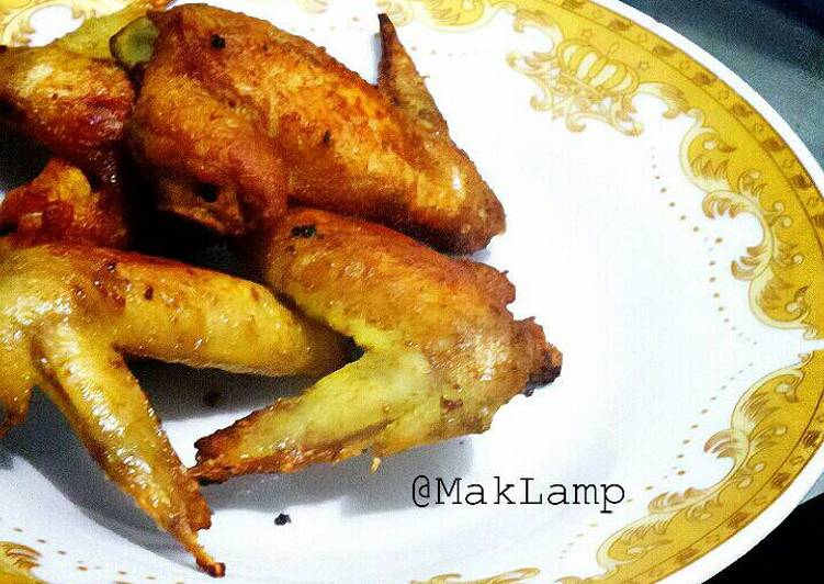 Resep Ayam goreng bumbu kuning (ungkep) Oleh MakLamp