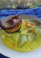 Lontong sayur tahu..