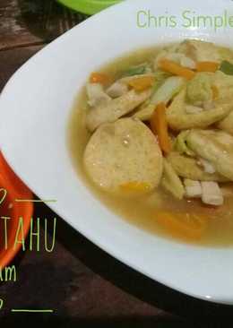 Sapo Tahu (Tofu) Ayam