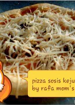 Pizza Sosis Keju Cheddar