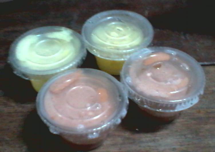 resep makanan Es krim durian coklat