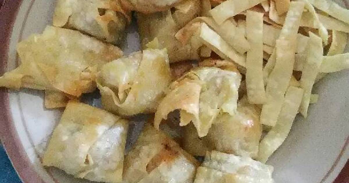 Pangsit goreng isi ayam - 159 resep - Cookpad