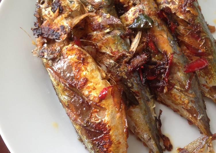 resep Ikan bakar isi sambal kecap pedas pasti puas!