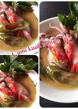 Cumi kuah santan