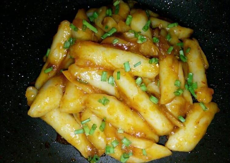 resep makanan Tteokbokki korean food