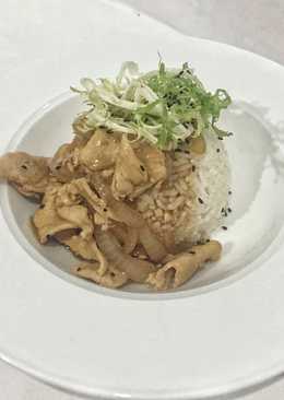 Chicken Yakiniku - Japanese Style