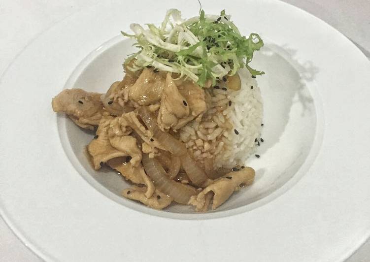 gambar untuk resep Chicken Yakiniku - Japanese Style