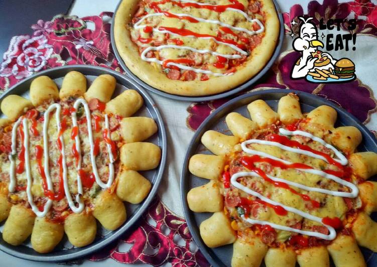 resep lengkap untuk Pizza bites