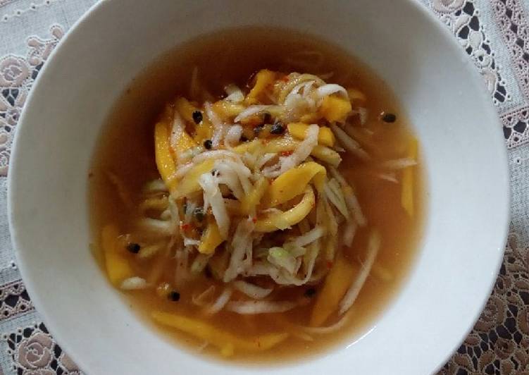 Asinan mangga muda & markisa recipe main photo