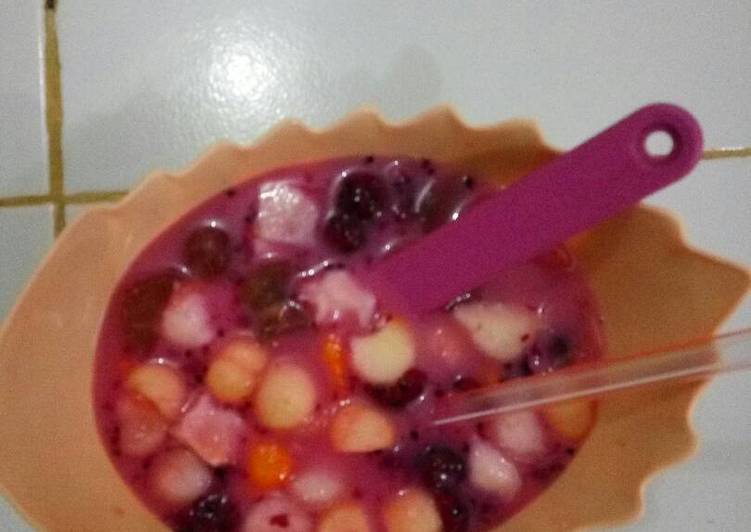 cara membuat Sop Buah segerrr