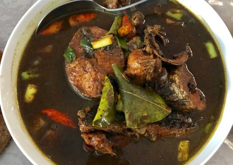 resep masakan Sayur Gabus Pucung