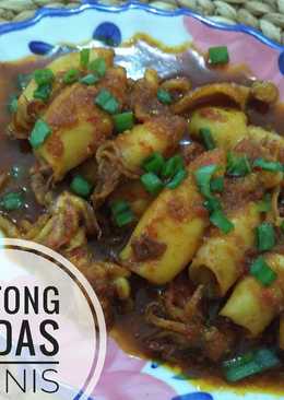 Sotong pedas manis