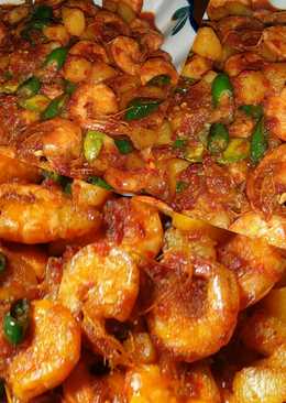 Udang balado