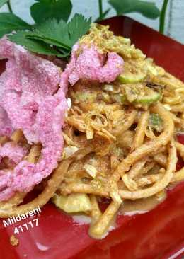 Mie kuah kacang