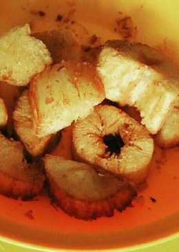 Goreng singkong pukar #empuk #mekar