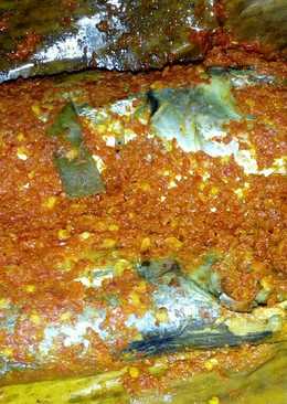 Pepes pedas ikan Kembung Palembang