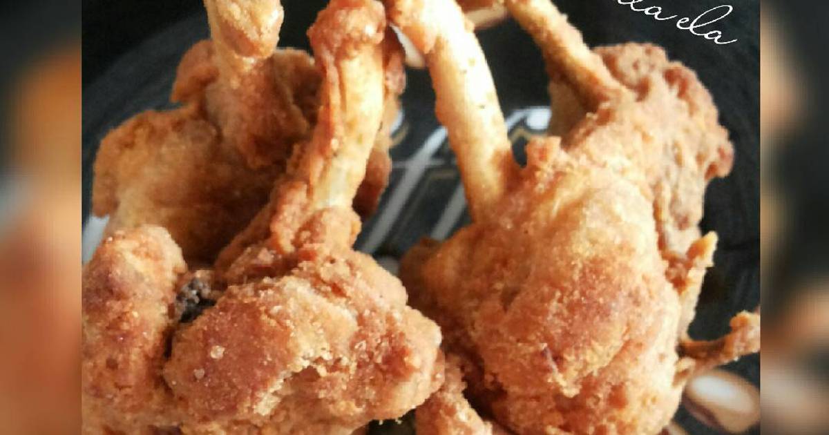 Resep Ayam Pentul Crispy ala Bunda Ela