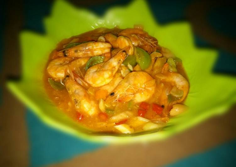 Resep Udang Saus Padang Ala MamaQie - Mama Qie