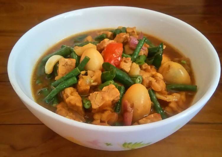 resep Oseng Tempe Tulur Puyuh Cabe Ijo