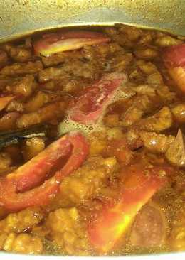 Ati Ampela Tempe bumbu kecap