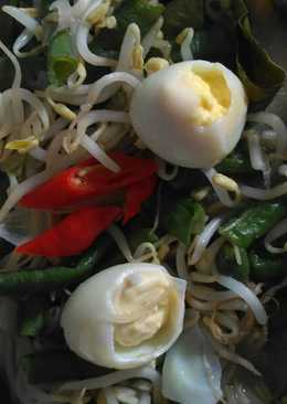 Sayur Tauge Kacang Panjang (tanpa minyak)