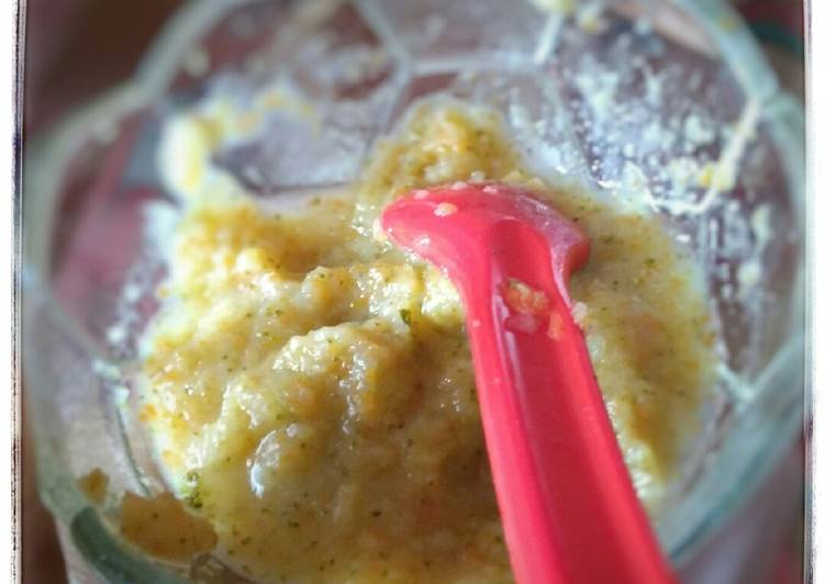 resep lengkap untuk MPASI kentang mix 6m 17d