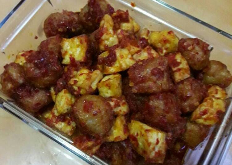  Resep Tahu Bakso Balado oleh Ayakintani Cookpad