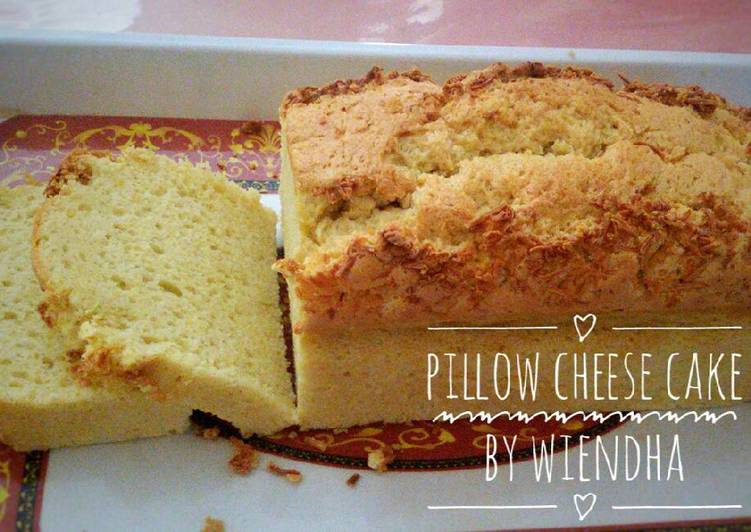 gambar untuk resep Pillow Cheese Cake (Loaf bread cake) / Bantal Keju