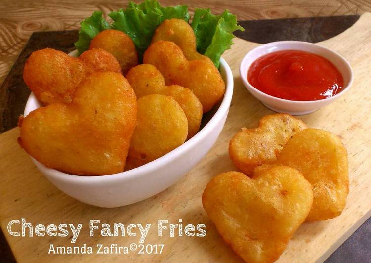 Resep Cheesy Fancy Fries Dari Amanda Zafira