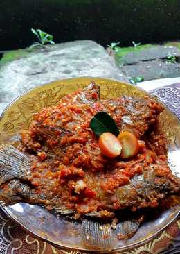 Balado ikan mujair