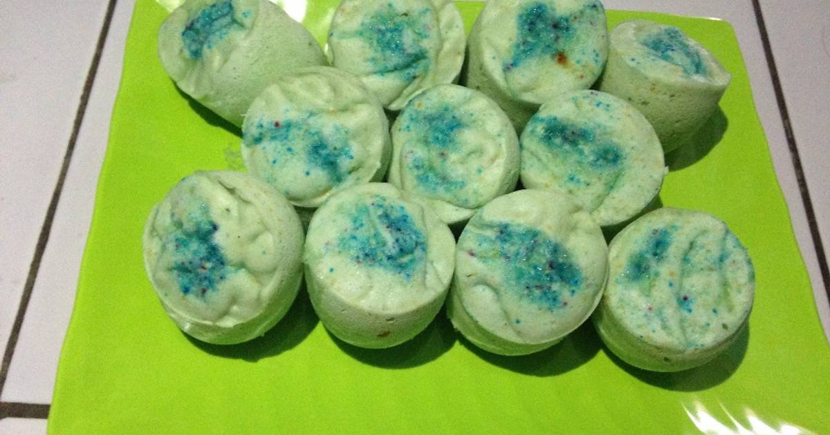Resep Bolu kukus Blueberry