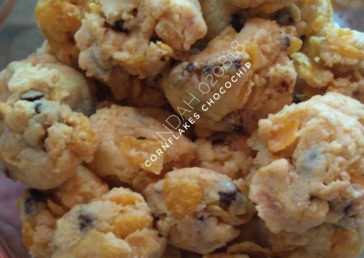 resep masakan Cornflakes chocochip