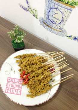 Sate usus ayam sedap